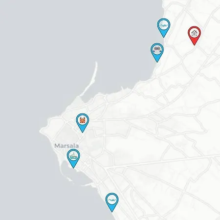 West Sicily - With Garden And Parking Daire